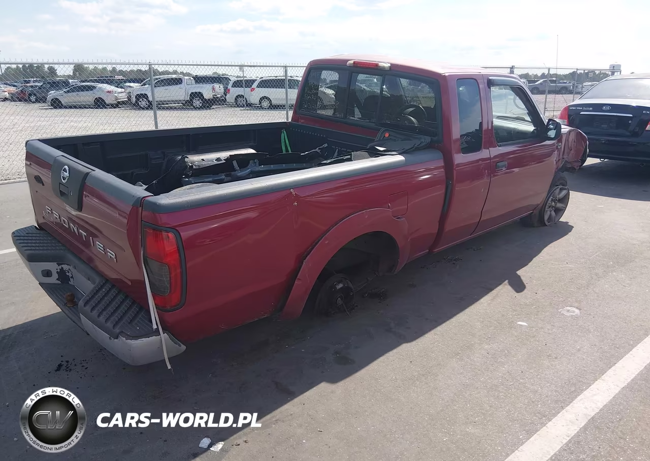 2002 Nissan Frontier Xe VIN:1N6DD26S62C348538 - 4