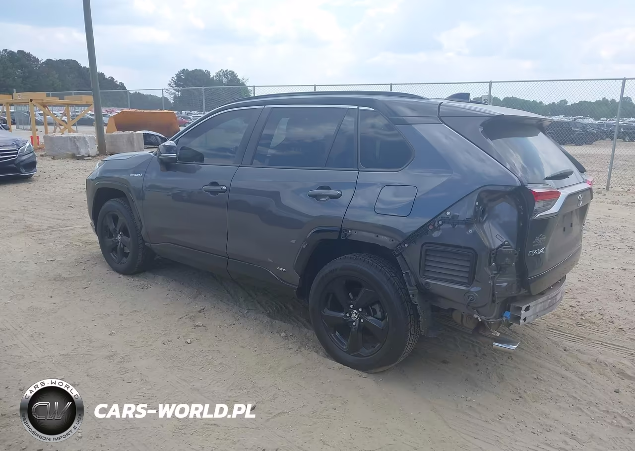 2020 Toyota Rav4 Hybrid Xse VIN:JTMEWRFV2LD549093 - 3
