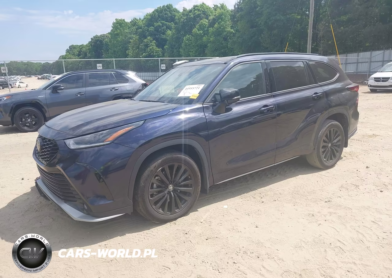 2024 Toyota Highlander Xse VIN:5TDKDRAH6RS542316 - 2