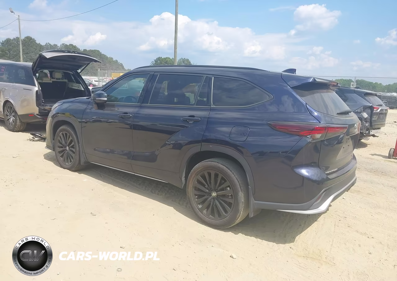 2024 Toyota Highlander Xse VIN:5TDKDRAH6RS542316 - 3
