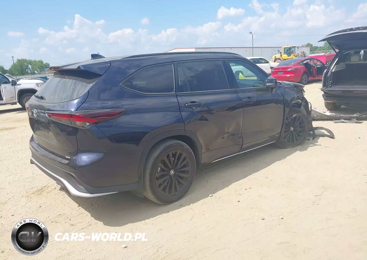 2024 Toyota Highlander Xse VIN:5TDKDRAH6RS542316 - 4