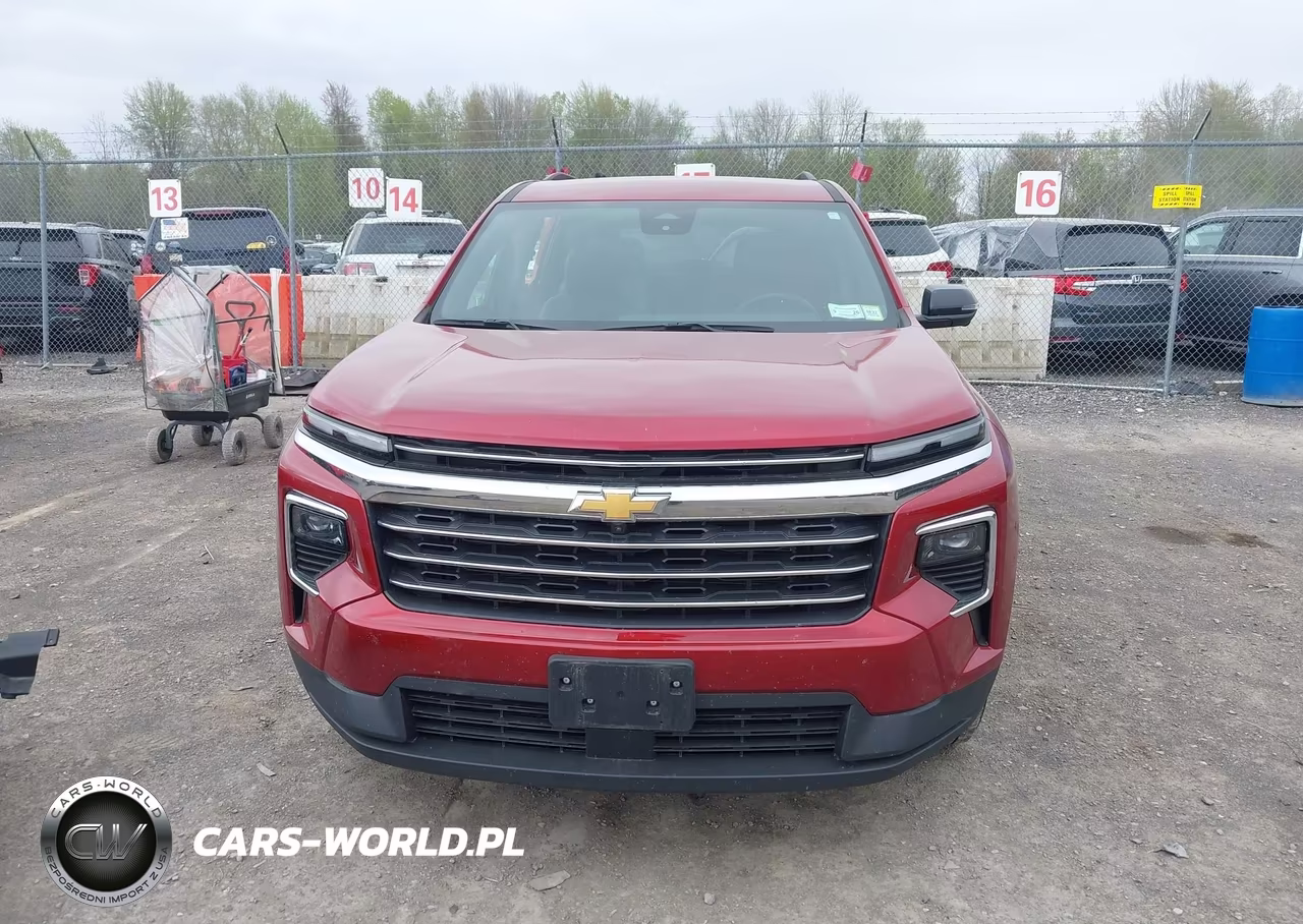 2025 Chevrolet Traverse Awd Lt VIN:1GNEVGRS6SJ240744 - 13