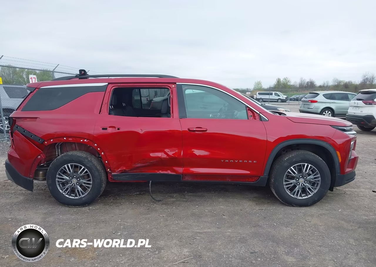 2025 Chevrolet Traverse Awd Lt VIN:1GNEVGRS6SJ240744 - 14