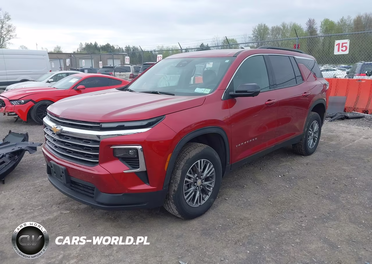2025 Chevrolet Traverse Awd Lt VIN:1GNEVGRS6SJ240744 - 2