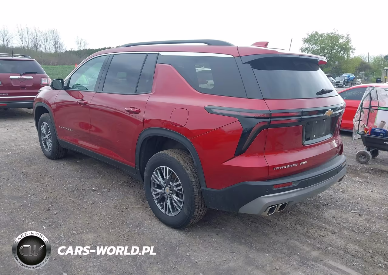 2025 Chevrolet Traverse Awd Lt VIN:1GNEVGRS6SJ240744 - 3