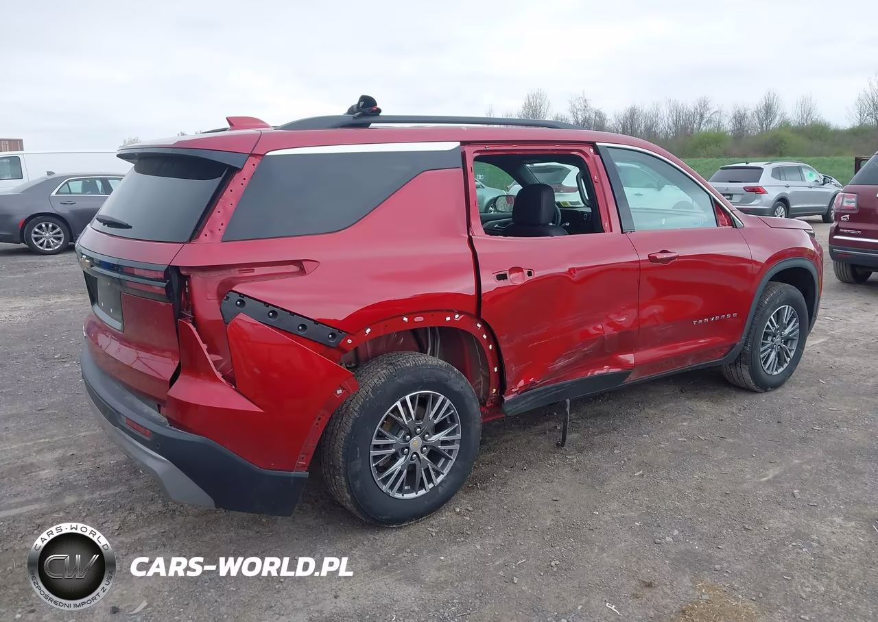 2025 Chevrolet Traverse Awd Lt VIN:1GNEVGRS6SJ240744 - 4