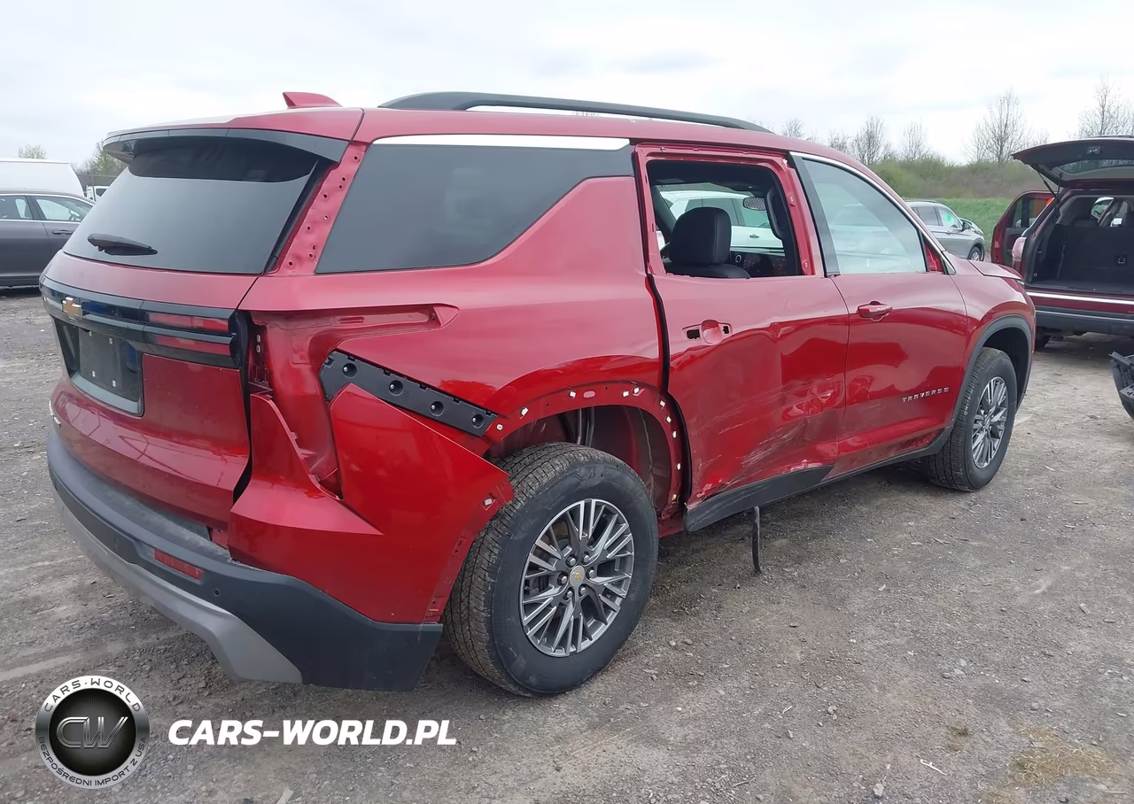 2025 Chevrolet Traverse Awd Lt VIN:1GNEVGRS6SJ240744 - 6