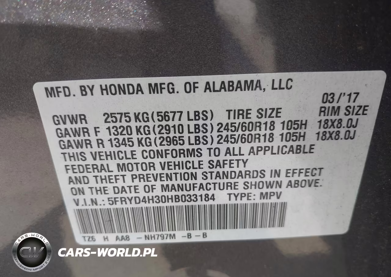 2017 Acura Mdx VIN:5FRYD4H30HB033184 - 9