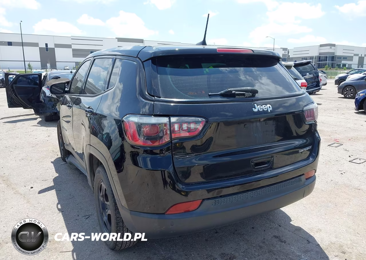 2018 Jeep Compass Sport Fwd VIN:3C4NJCAB2JT369015 - 3