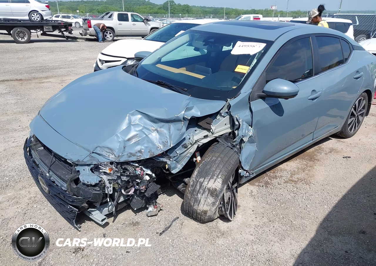 2024 Nissan Sentra Sv Xtronic Cvt VIN:3N1AB8CV2RY281101 - 2
