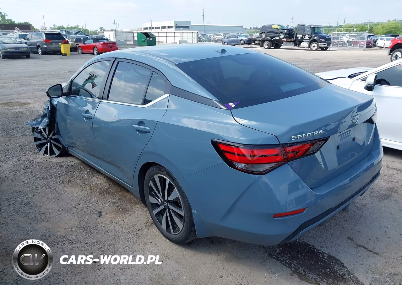 2024 Nissan Sentra Sv Xtronic Cvt VIN:3N1AB8CV2RY281101 - 3