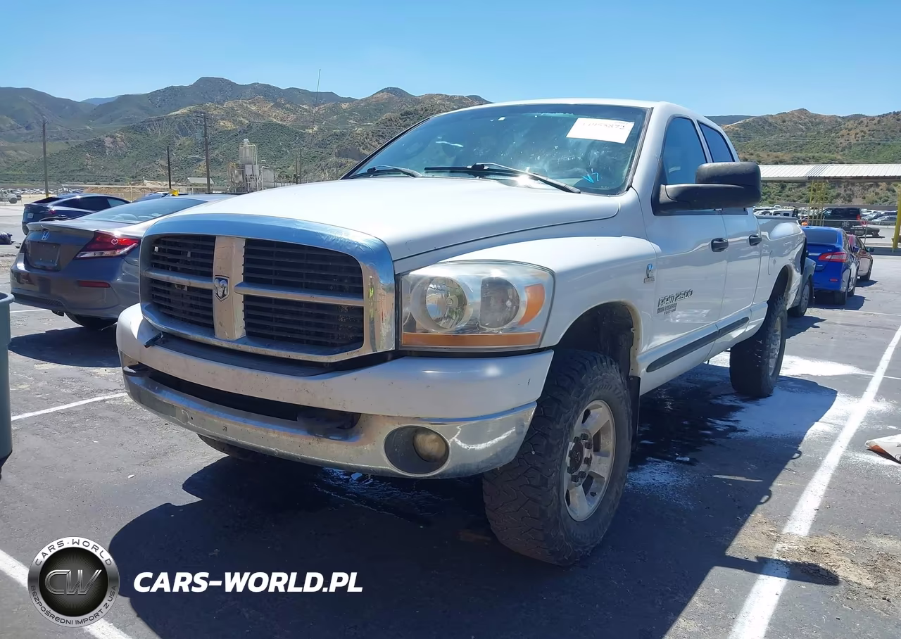 2006 Dodge Ram 2500 Slt-Trx4 Off Road-Sport-Power Wagon VIN:3D7KS28C76G179869 - 2