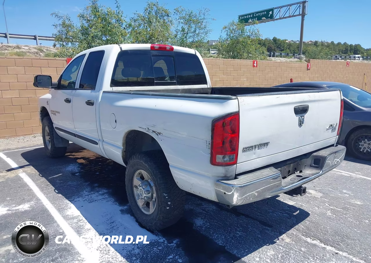 2006 Dodge Ram 2500 Slt-Trx4 Off Road-Sport-Power Wagon VIN:3D7KS28C76G179869 - 3