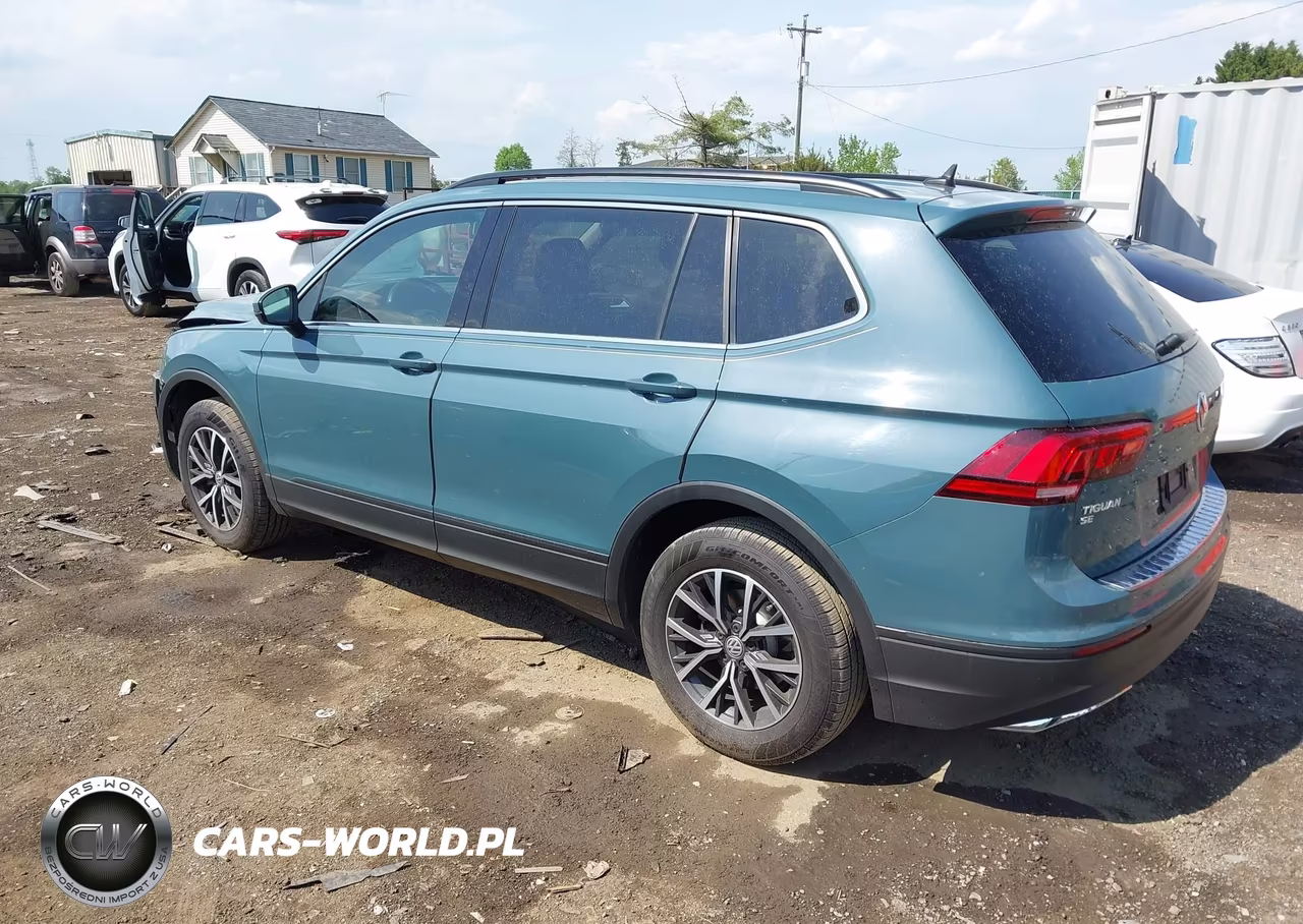 2019 Volkswagen Tiguan 2.0T Se-2.0T Sel-2.0T Sel R-Line-2.0T Sel R-Line Black VIN:3VV3B7AX9KM131148 - 3