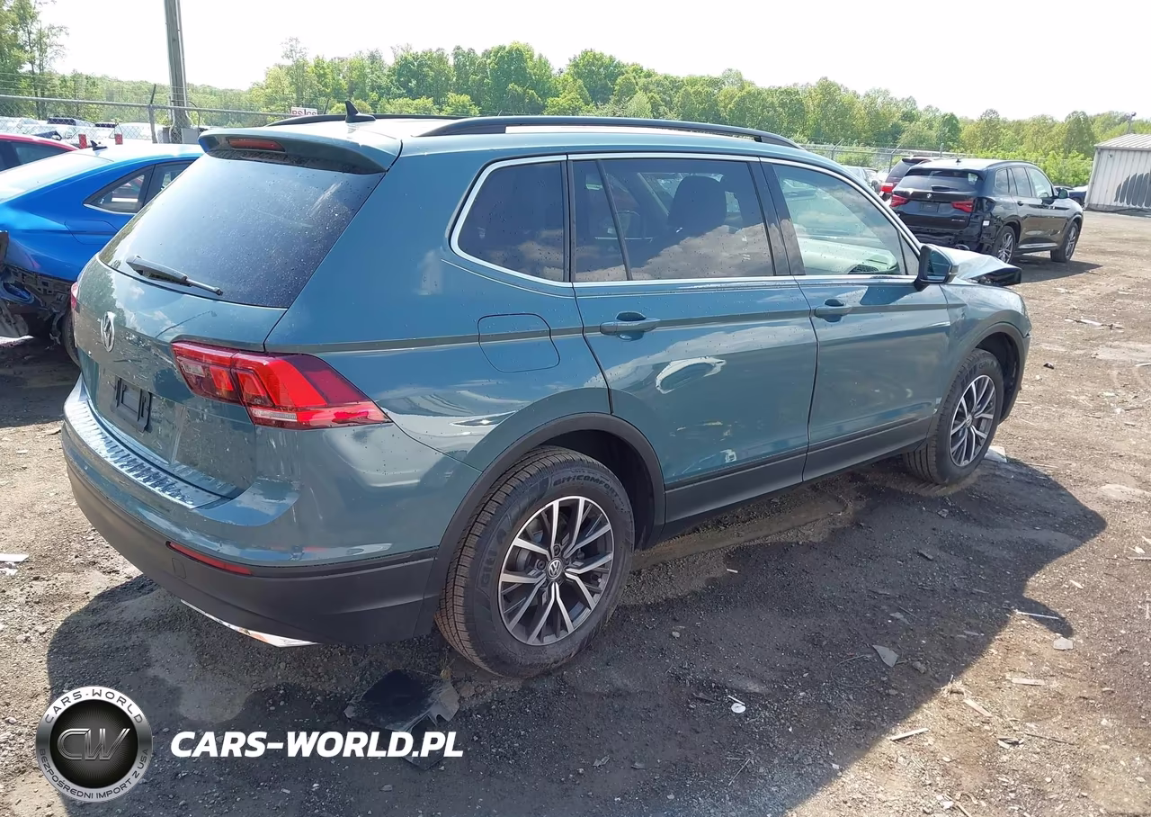 2019 Volkswagen Tiguan 2.0T Se-2.0T Sel-2.0T Sel R-Line-2.0T Sel R-Line Black VIN:3VV3B7AX9KM131148 - 4