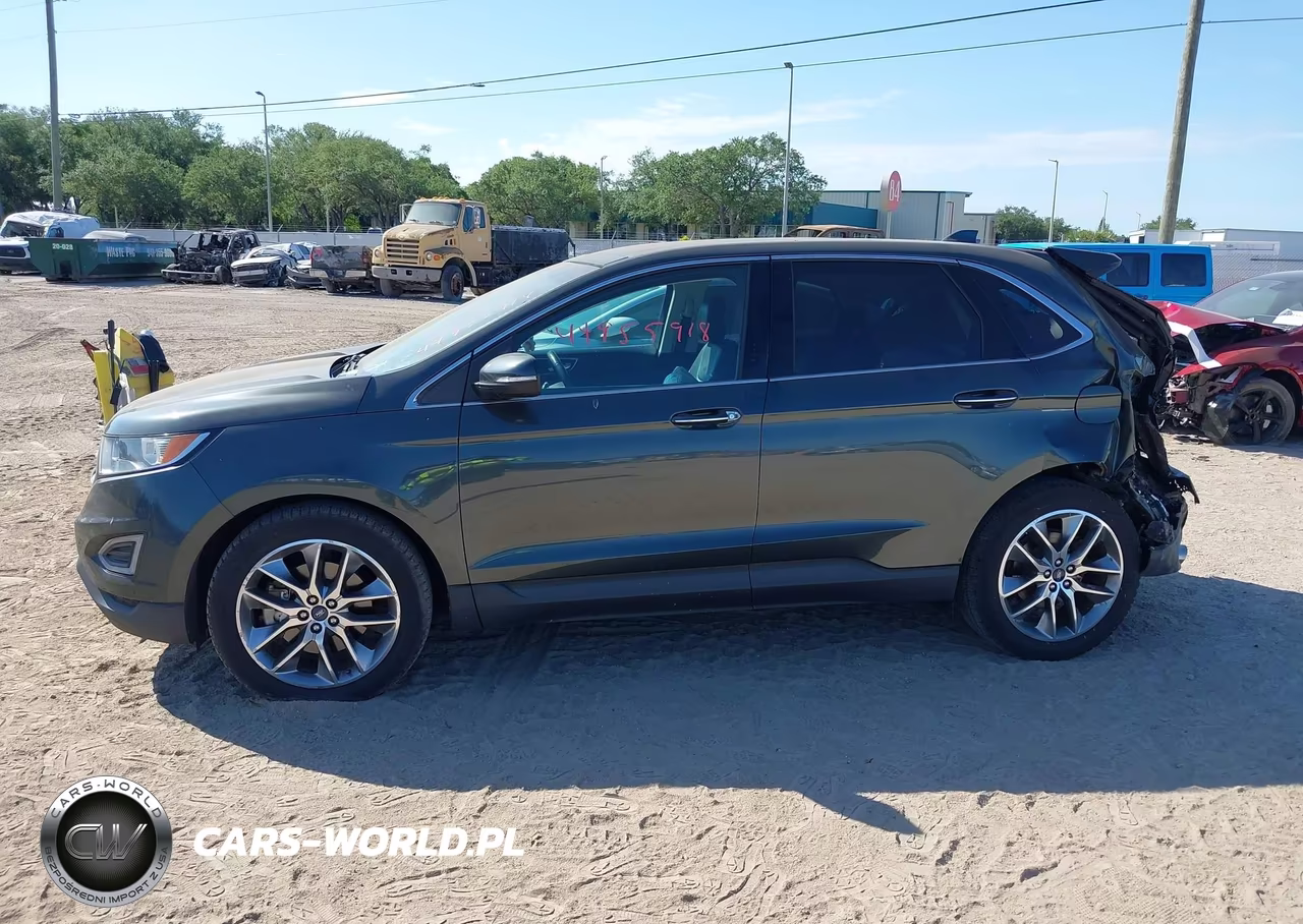 2015 Ford Edge Titanium VIN:2FMTK3K80FBB11520 - 14