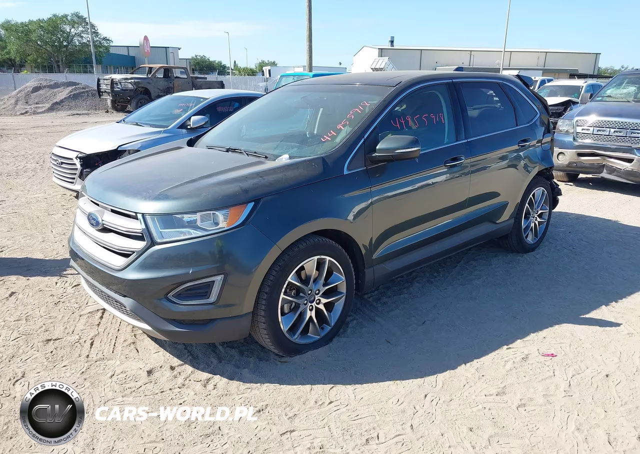 2015 Ford Edge Titanium VIN:2FMTK3K80FBB11520 - 2