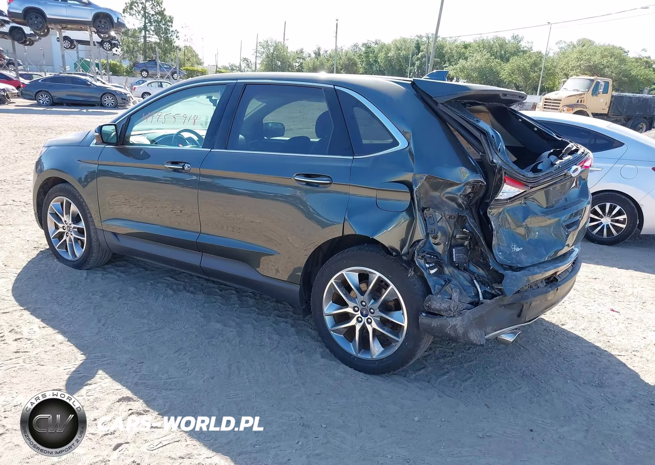2015 Ford Edge Titanium VIN:2FMTK3K80FBB11520 - 3