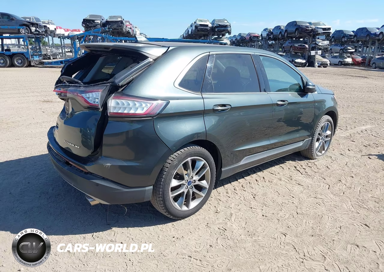 2015 Ford Edge Titanium VIN:2FMTK3K80FBB11520 - 4