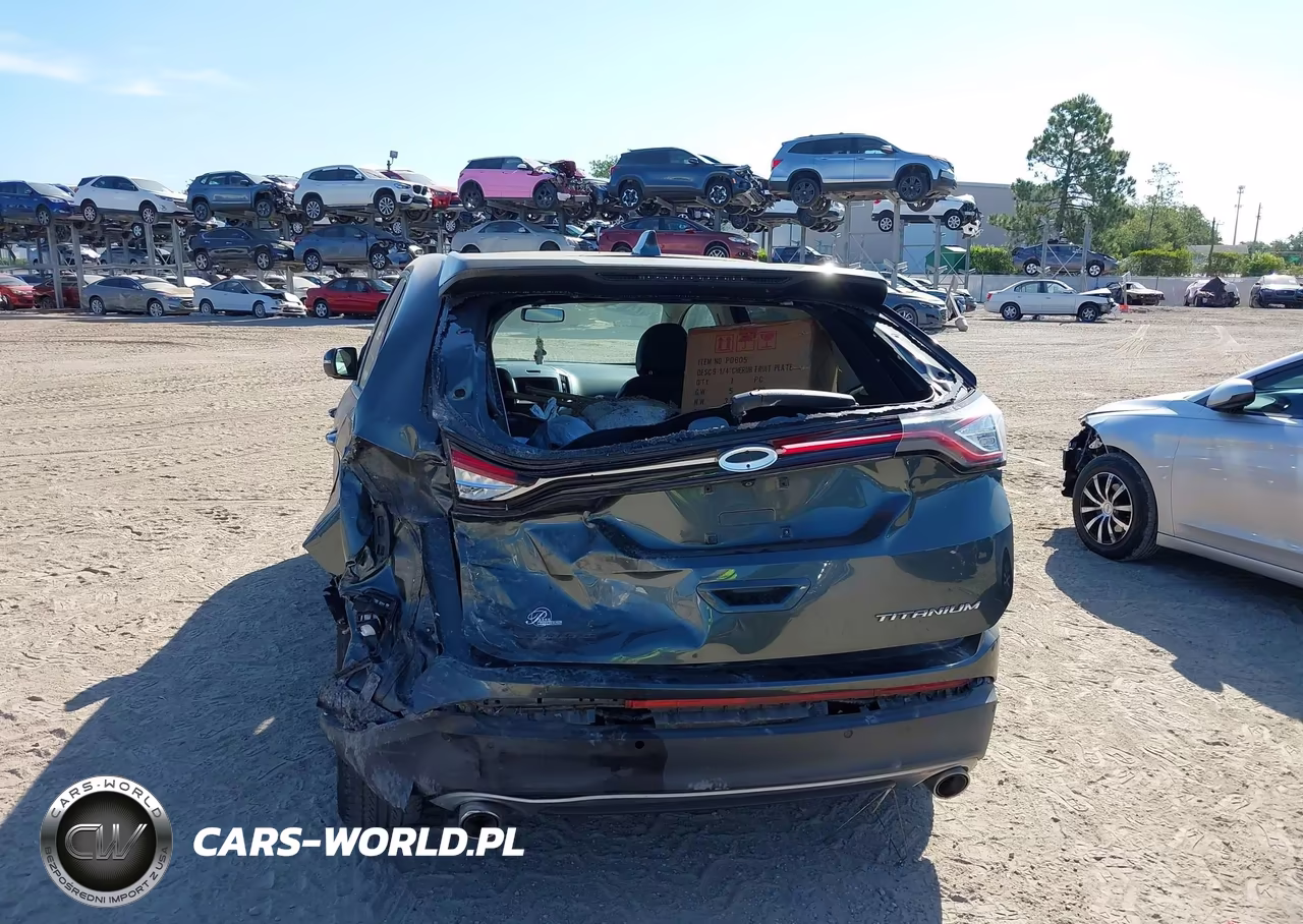 2015 Ford Edge Titanium VIN:2FMTK3K80FBB11520 - 6