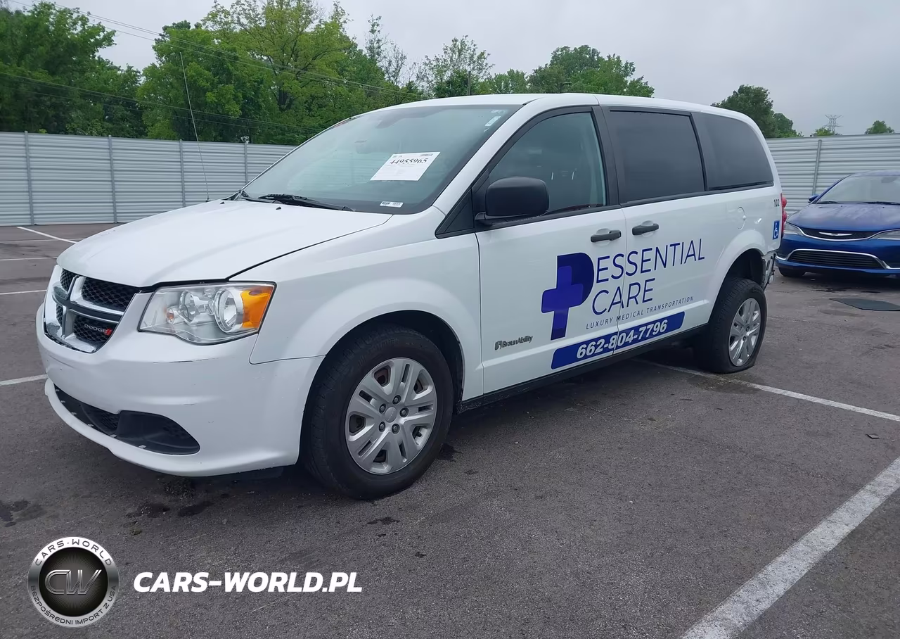 2019 Dodge Grand Caravan Se VIN:2C7WDGBG4KR803147 - 2