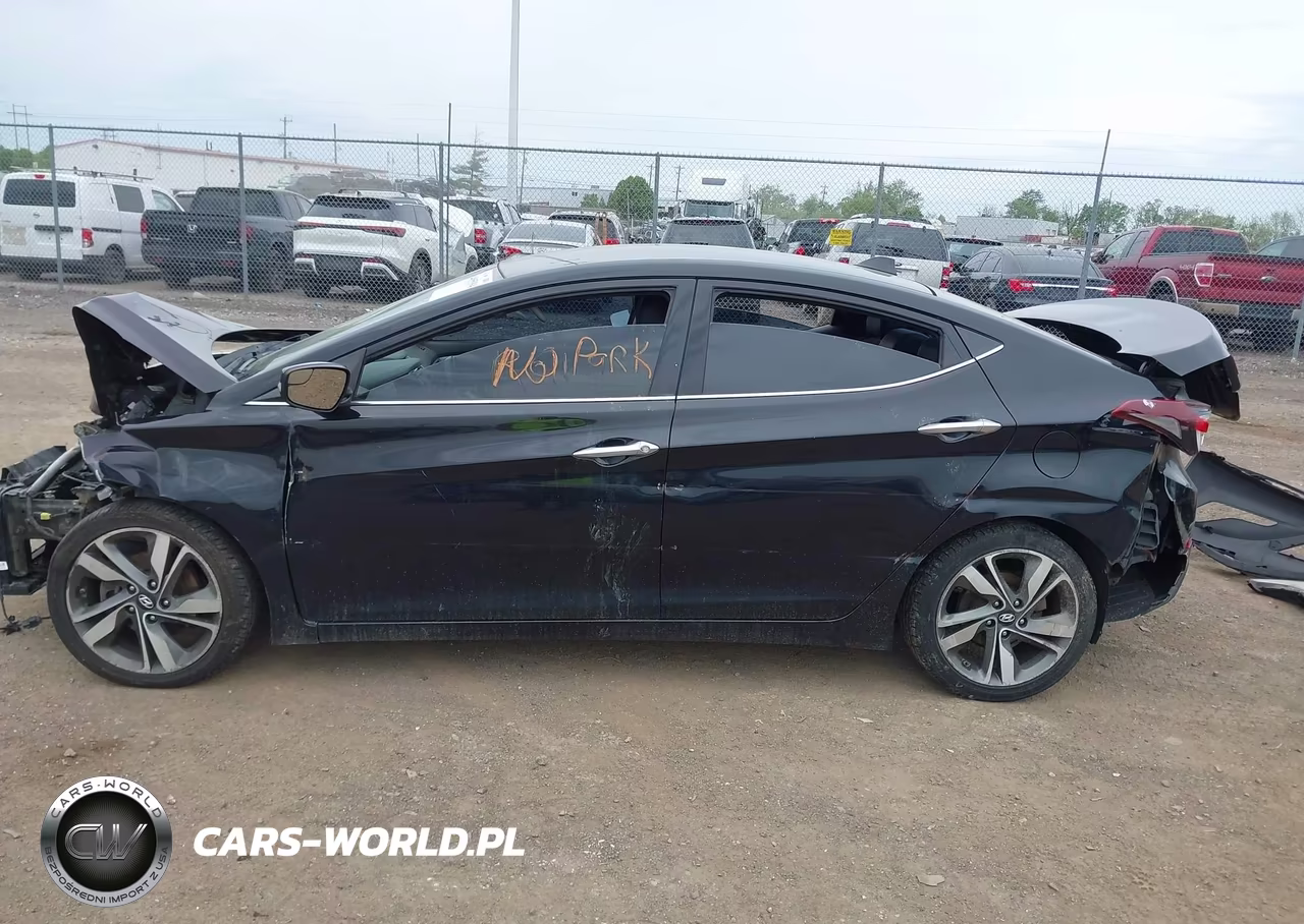 2014 Hyundai Elantra Limited VIN:KMHDH4AE3EU098884 - 15