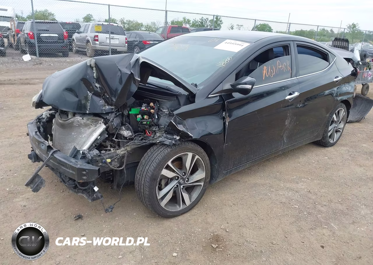 2014 Hyundai Elantra Limited VIN:KMHDH4AE3EU098884 - 2