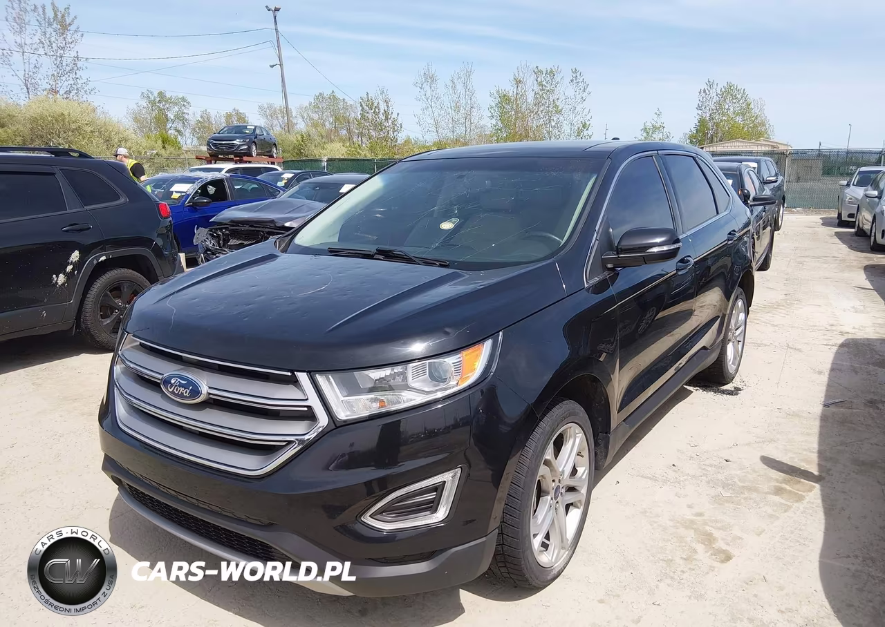 2017 Ford Edge Titanium VIN:2FMPK4K90HBC13077 - 2