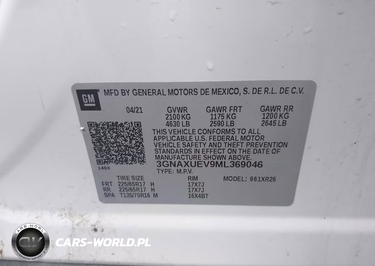 2021 Chevrolet Equinox Awd Lt VIN:3GNAXUEV9ML369046 - 9
