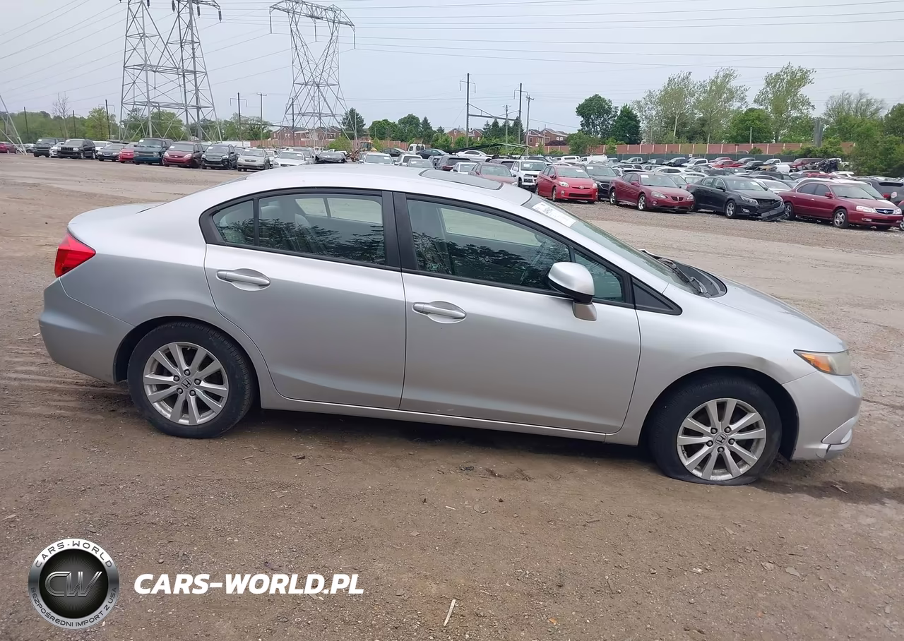 2012 Honda Civic Ex VIN:19XFB2F83CE011194 - 13