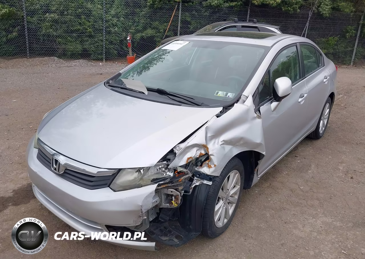 2012 Honda Civic Ex VIN:19XFB2F83CE011194 - 2