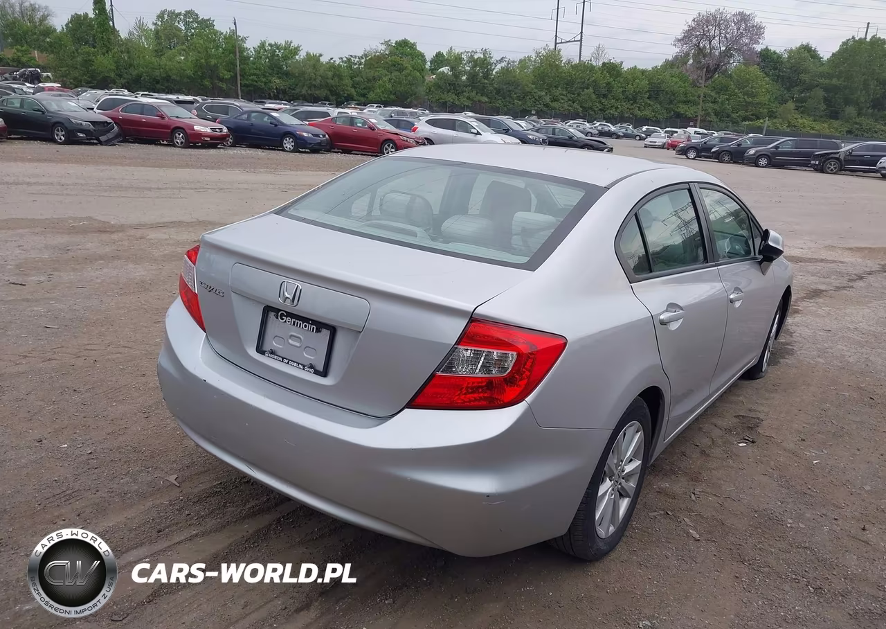 2012 Honda Civic Ex VIN:19XFB2F83CE011194 - 4
