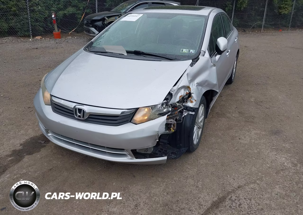2012 Honda Civic Ex VIN:19XFB2F83CE011194 - 6