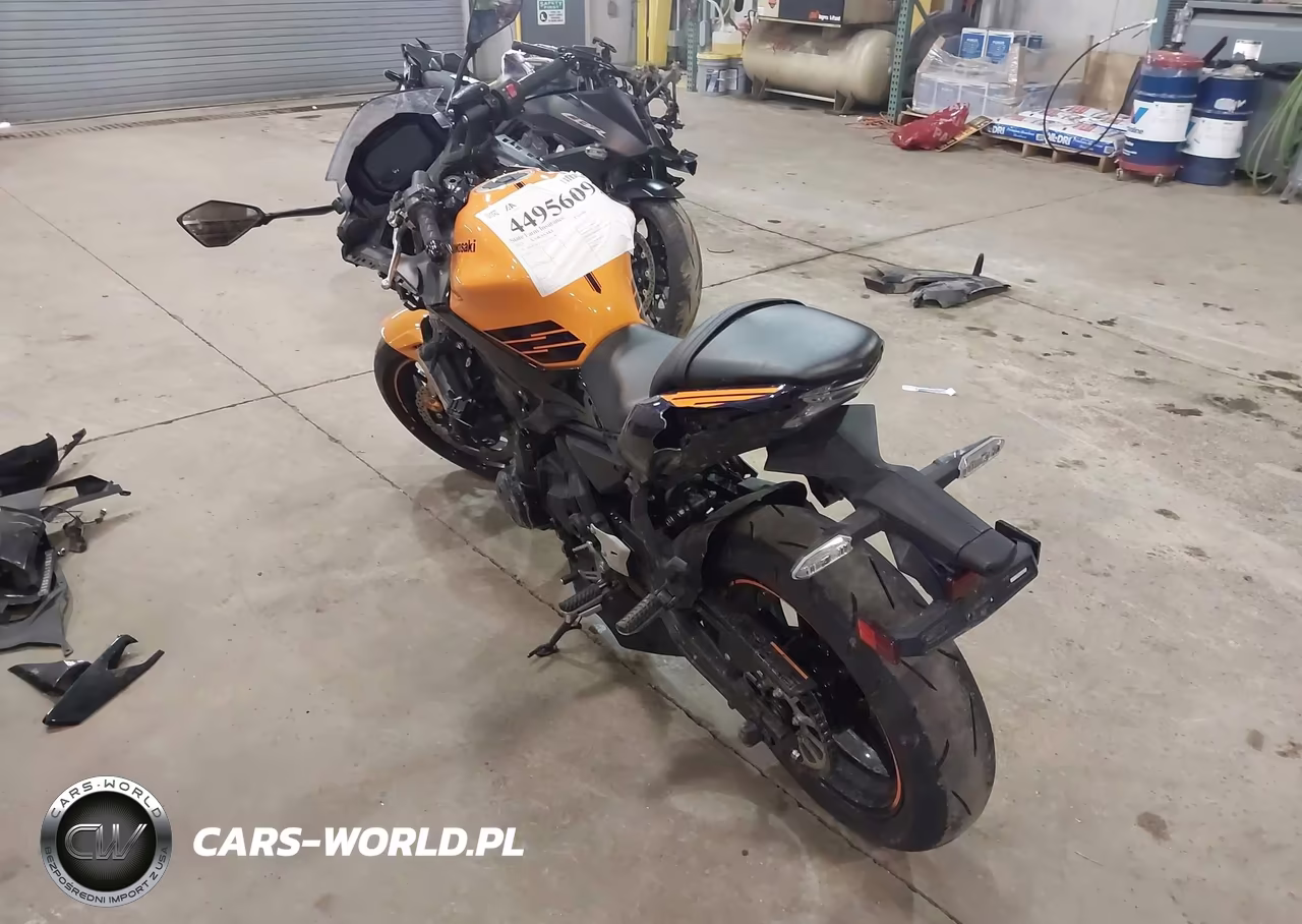 2025 Kawasaki Ex650 P VIN:ML5EXEP19SDAG3678 - 3