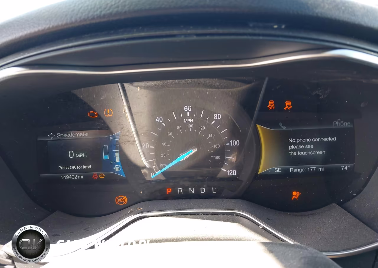 2018 Ford Fusion Hybrid Titanium VIN:3FA6P0RU3JR124671 - 7