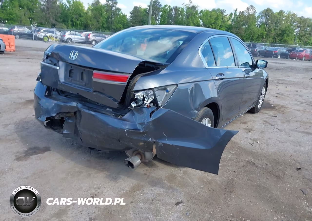 2012 Honda Accord 2.4 Lx VIN:1HGCP2F38CA170371 - 4