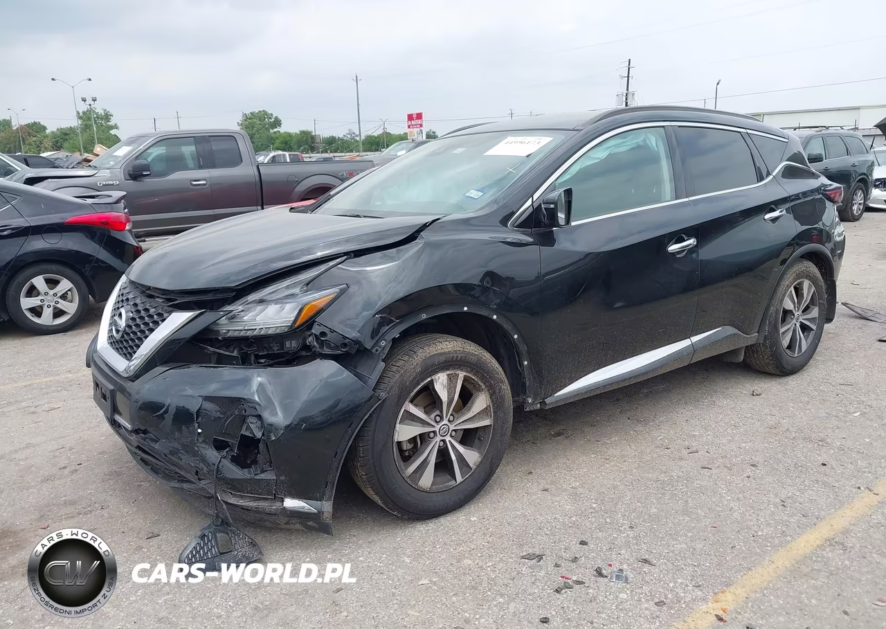 2021 Nissan Murano Sv Intelligent Awd VIN:5N1AZ2BS5MC109509 - 2