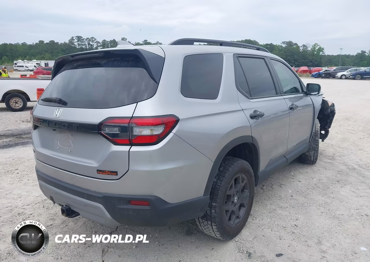 2025 Honda Pilot Trailsport VIN:5FNYG1H69SB108344 - 4