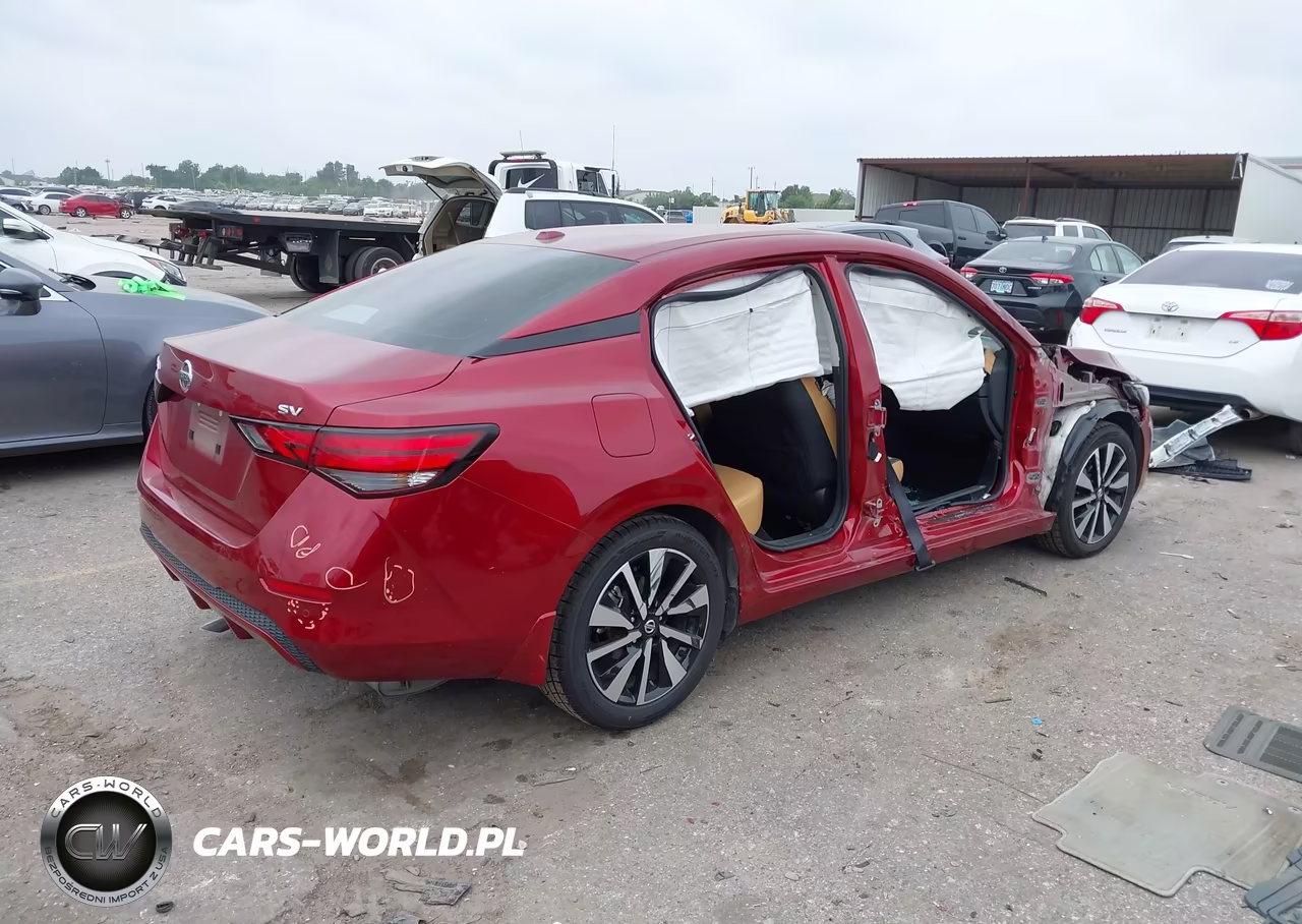 2023 Nissan Sentra Sv Xtronic Cvt VIN:3N1AB8CV2PY245194 - 4