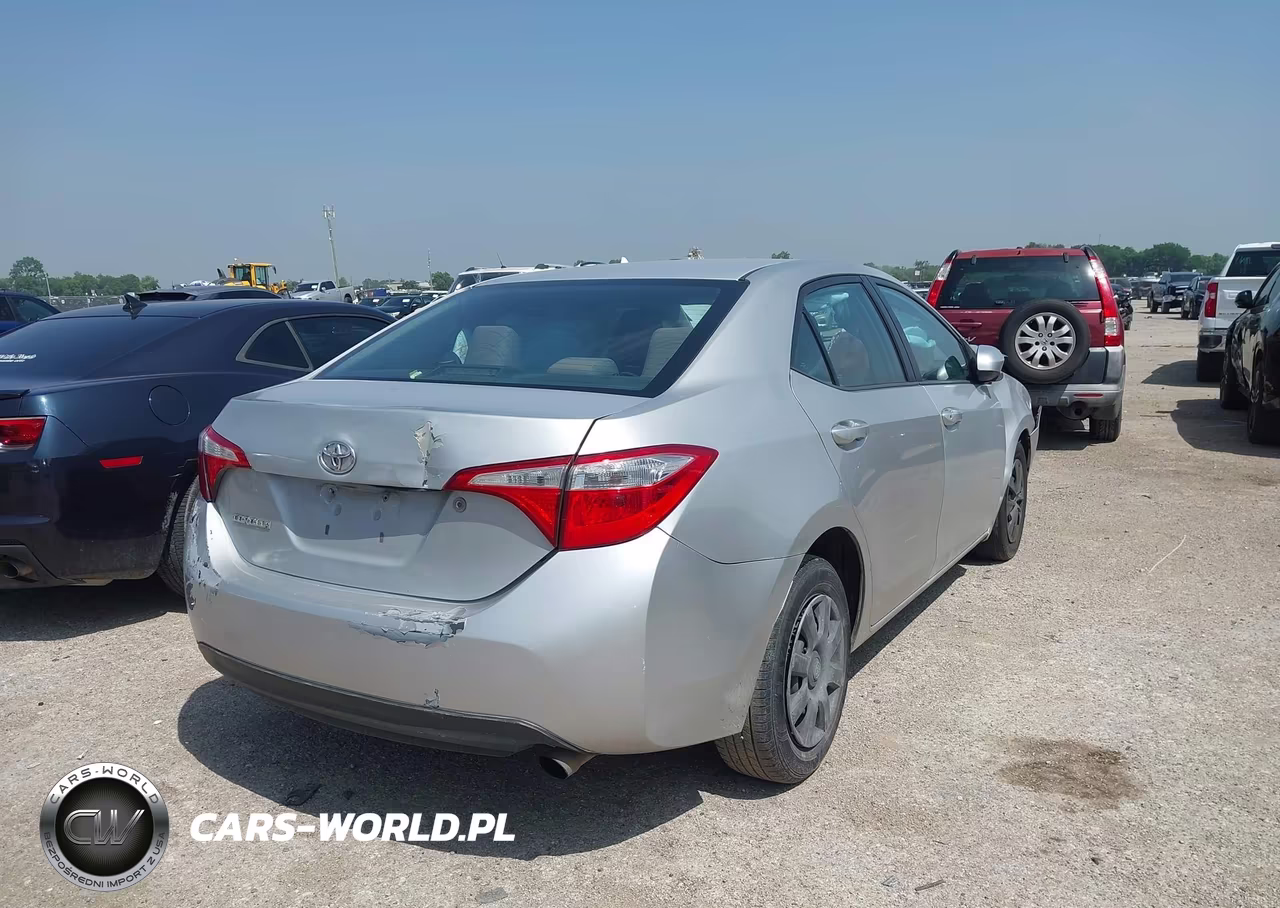 2015 Toyota Corolla L VIN:2T1BURHE3FC369001 - 4