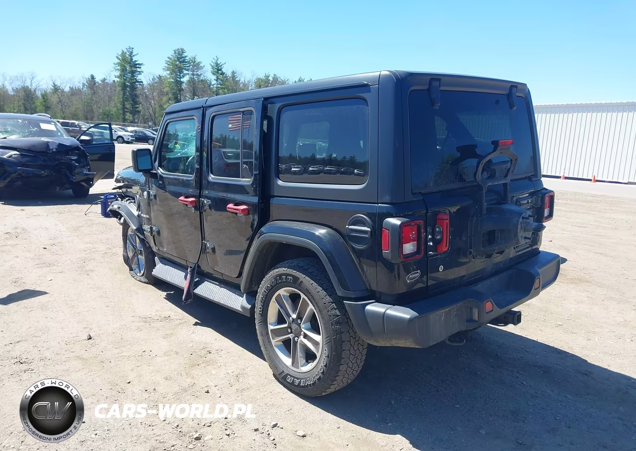 2019 Jeep Wrangler Unlimited Sahara 4X4 VIN:1C4HJXEN0KW509888 - 3