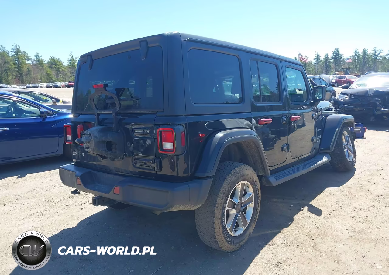 2019 Jeep Wrangler Unlimited Sahara 4X4 VIN:1C4HJXEN0KW509888 - 4