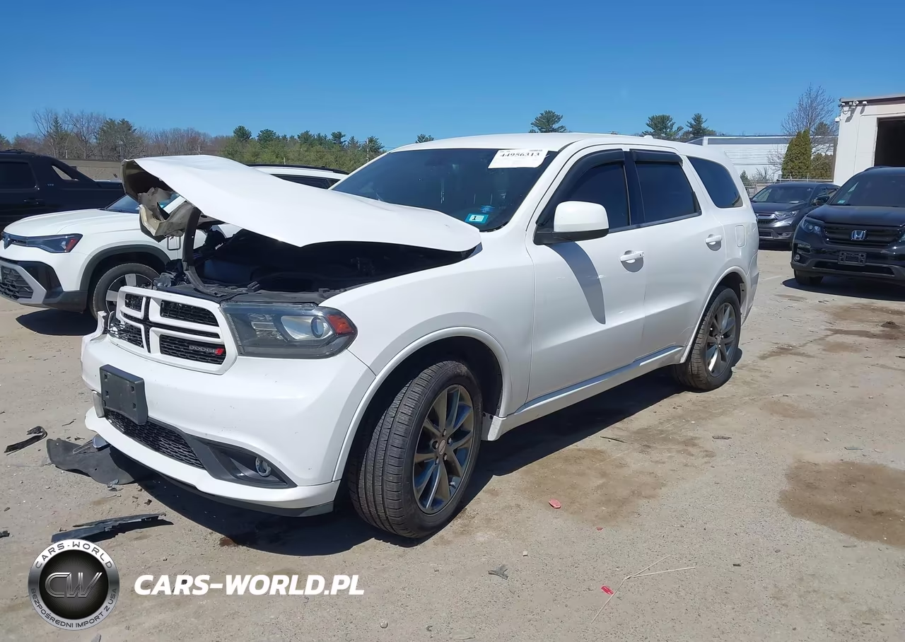 2016 Dodge Durango Sxt VIN:1C4RDJAG9GC375312 - 2