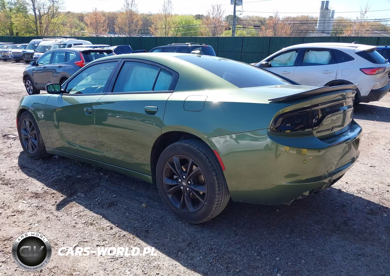 2022 Dodge Charger Sxt Awd VIN:2C3CDXJG9NH127004 - 3