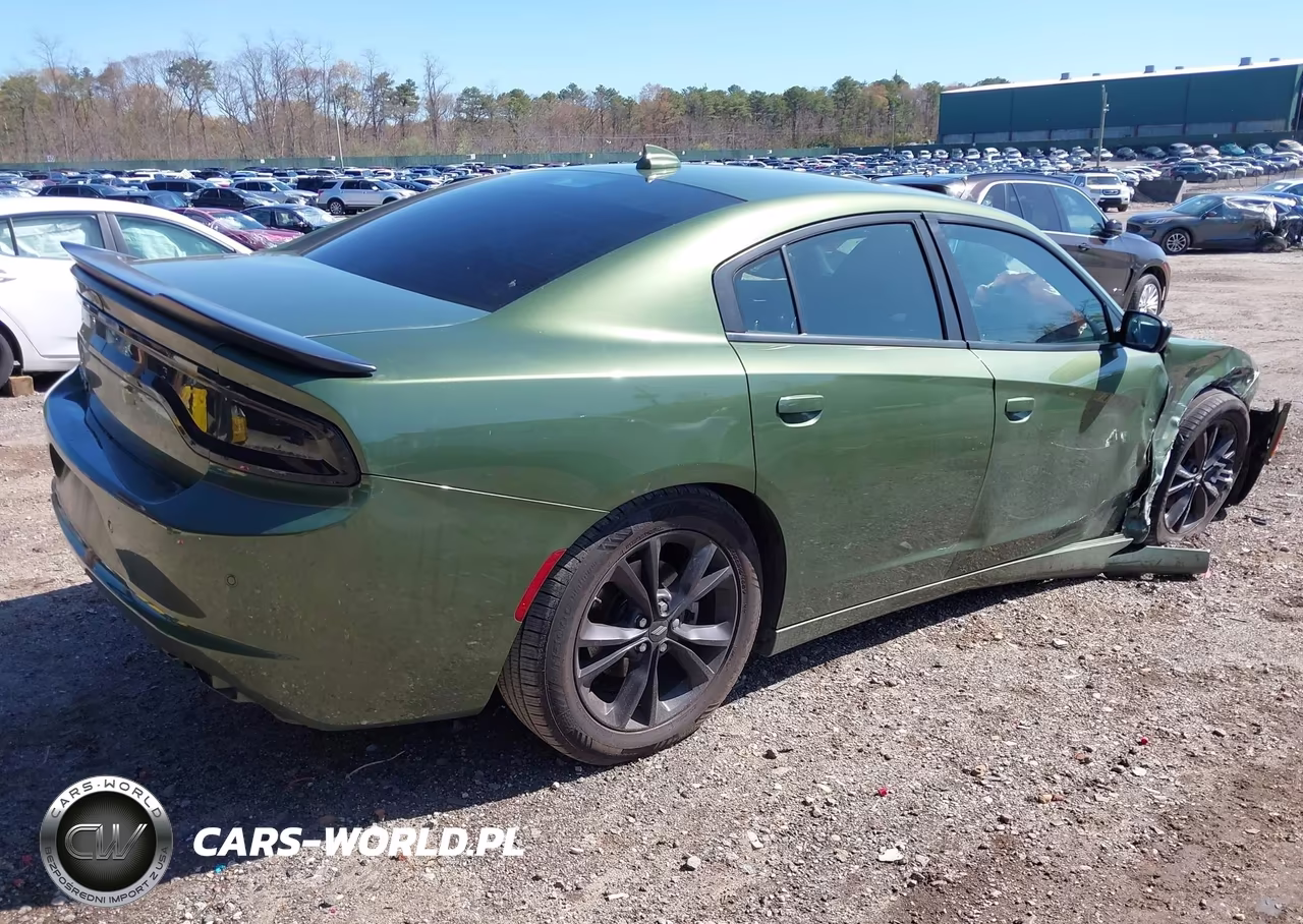 2022 Dodge Charger Sxt Awd VIN:2C3CDXJG9NH127004 - 4