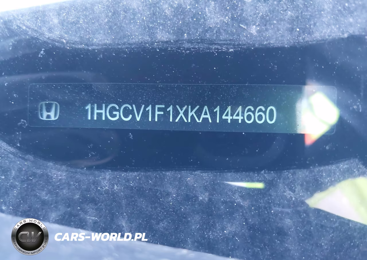 2019 Honda Accord Lx VIN:1HGCV1F1XKA144660 - 18
