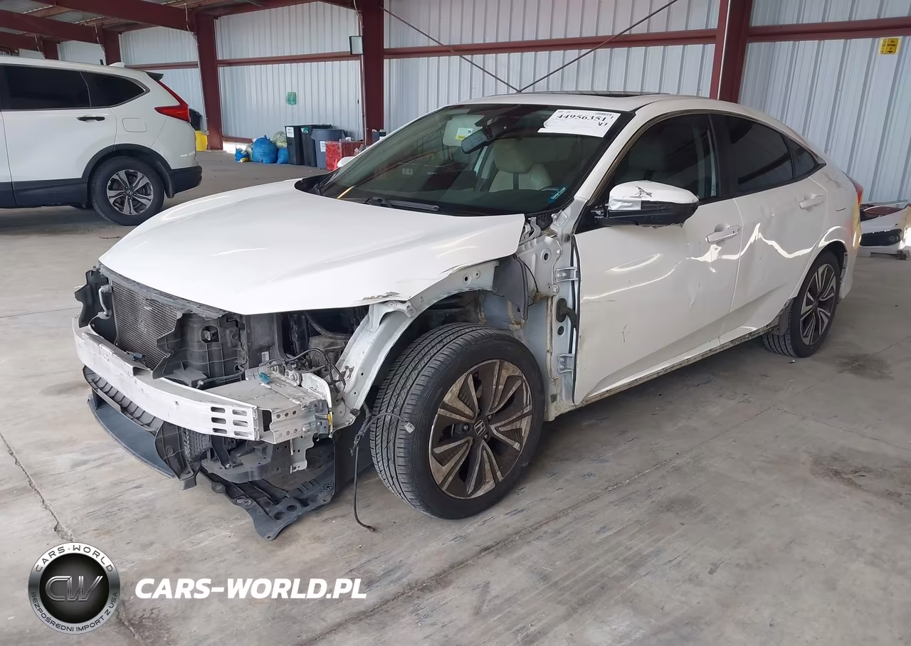 2018 Honda Civic Ex-L VIN:JHMFC1F75JX016424 - 2