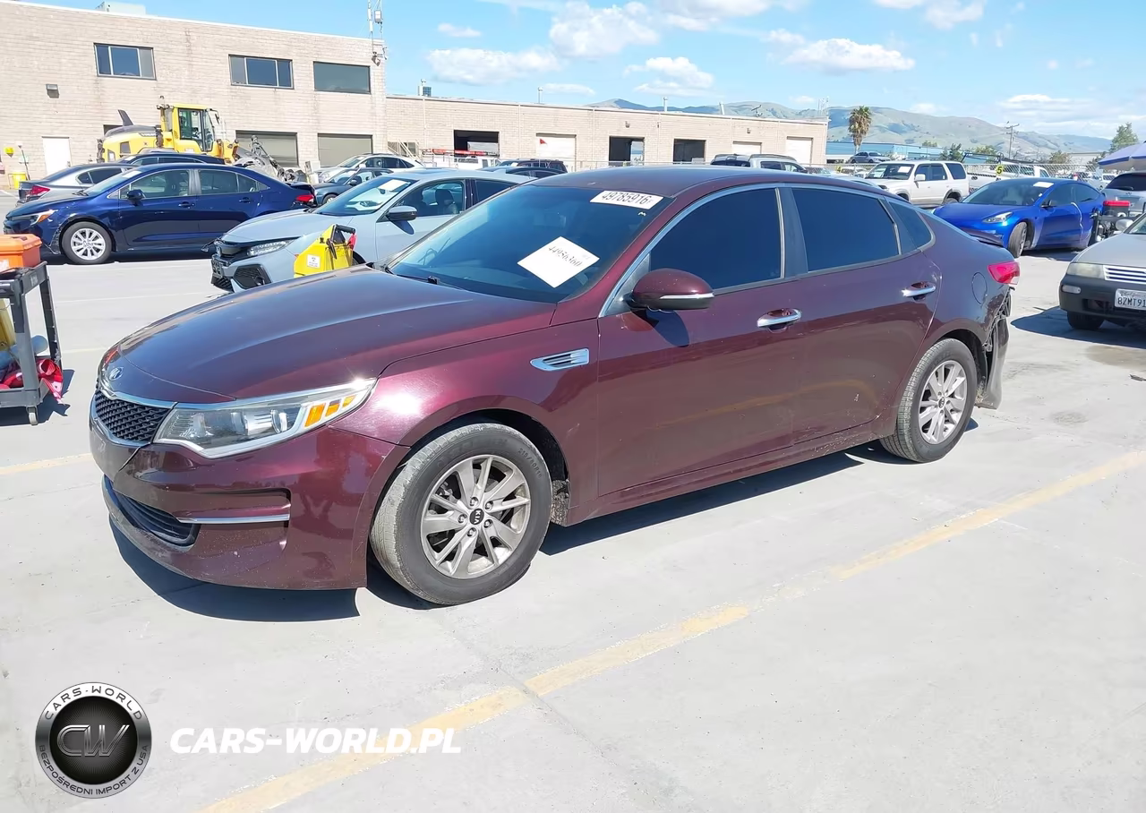 2016 Kia Optima Lx VIN:5XXGT4L38GG061303 - 2