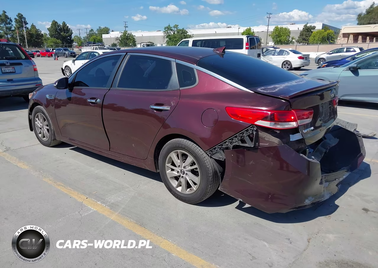 2016 Kia Optima Lx VIN:5XXGT4L38GG061303 - 3