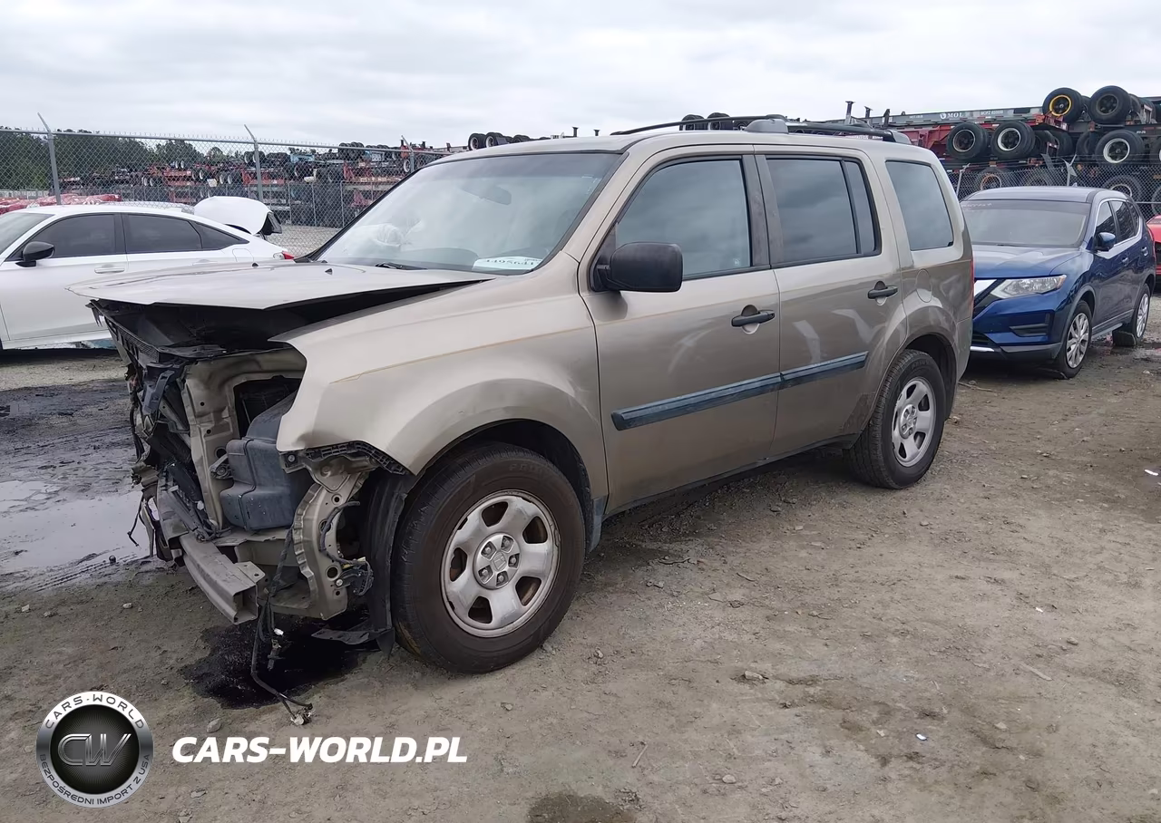 2011 Honda Pilot Lx VIN:5FNYF3H24BB028056 - 2